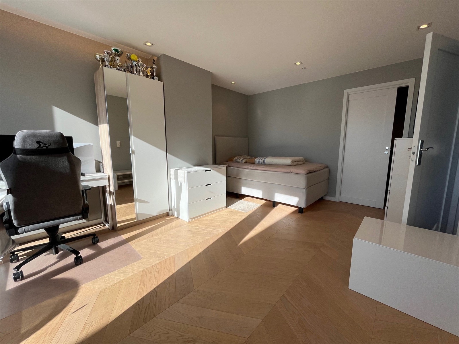 Del av soverom. Galleribilde