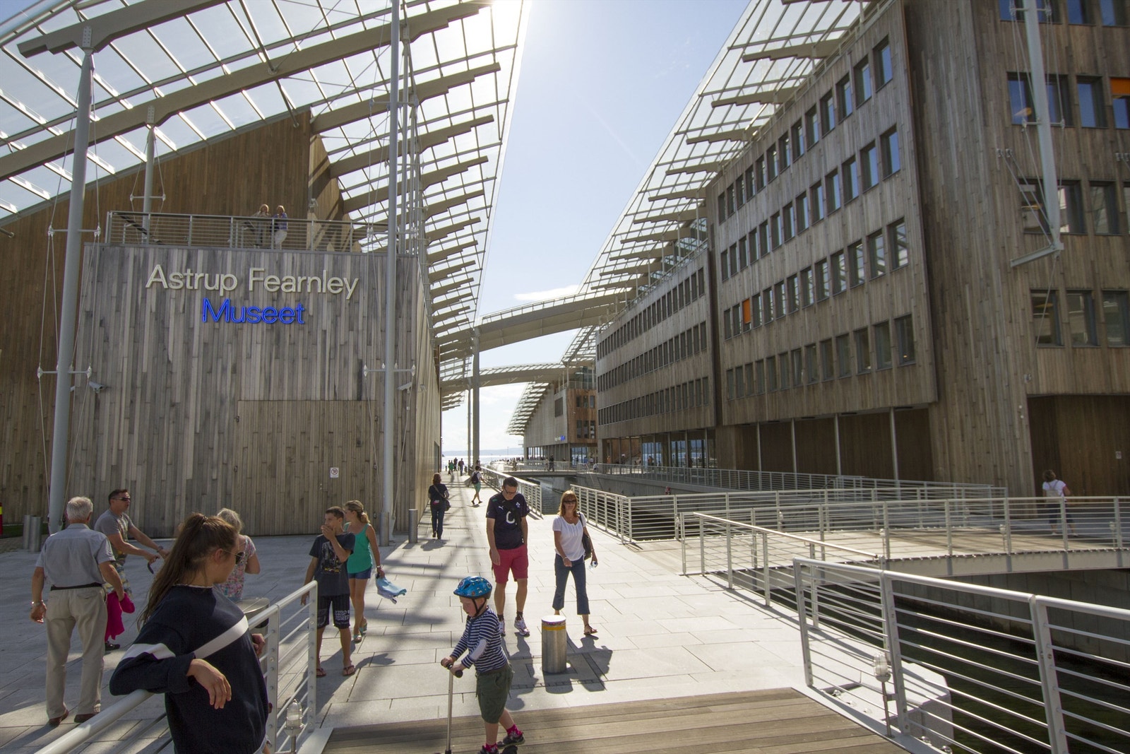 Astrup Fearnley museet for moderne kunst. Galleribilde