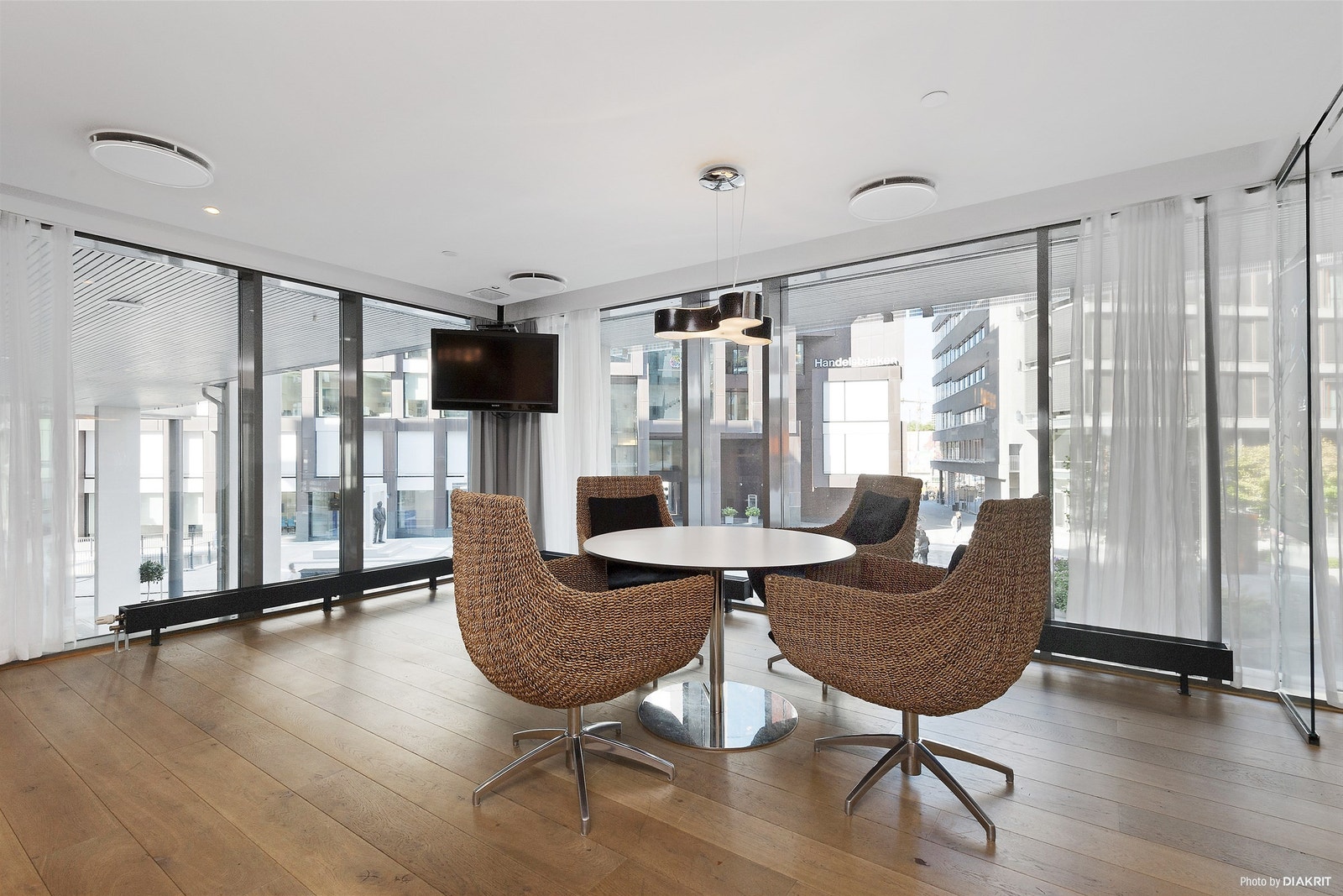 Del av det flotte fellesarealet i plusskonseptet. Galleribilde