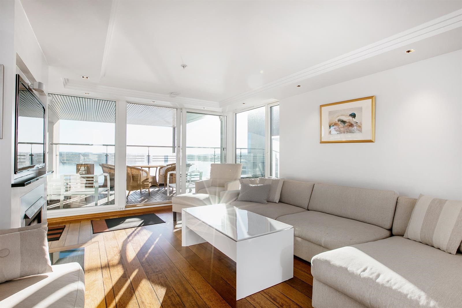 Del av stue. Galleribilde