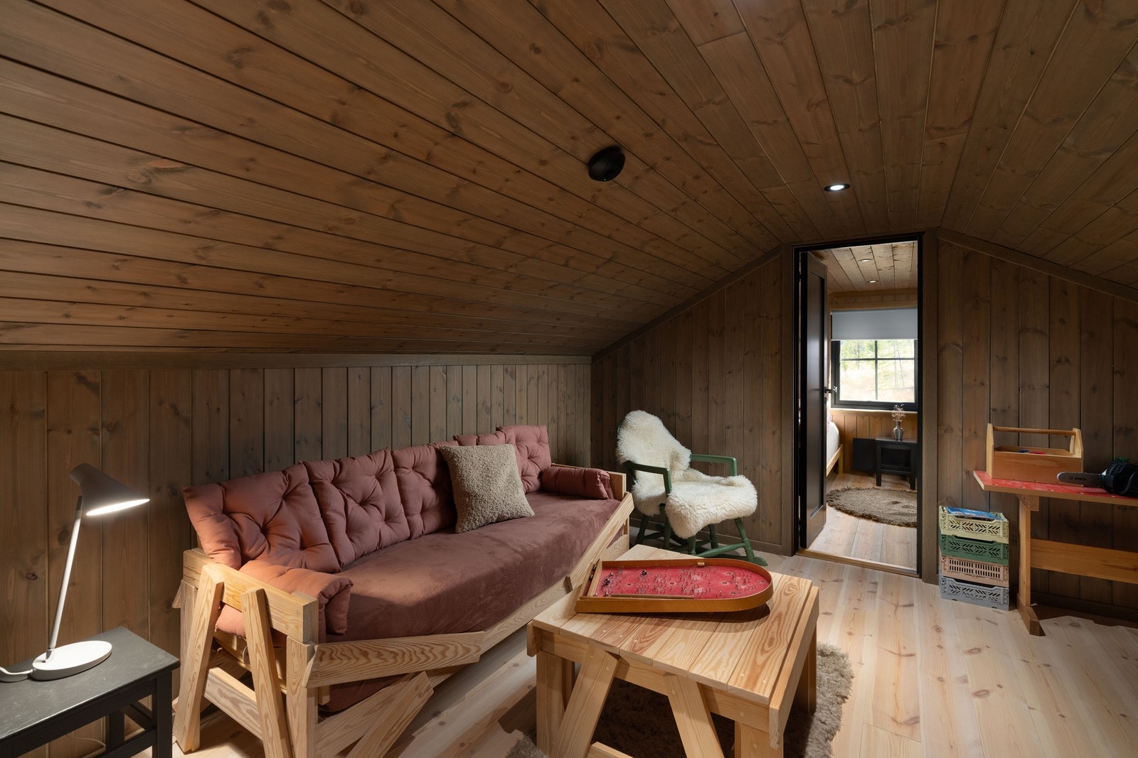 Hemsetasjen har to rom. Galleribilde