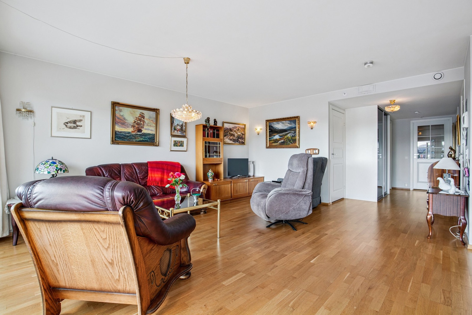 Det er vannbåren varme i boligen Galleribilde