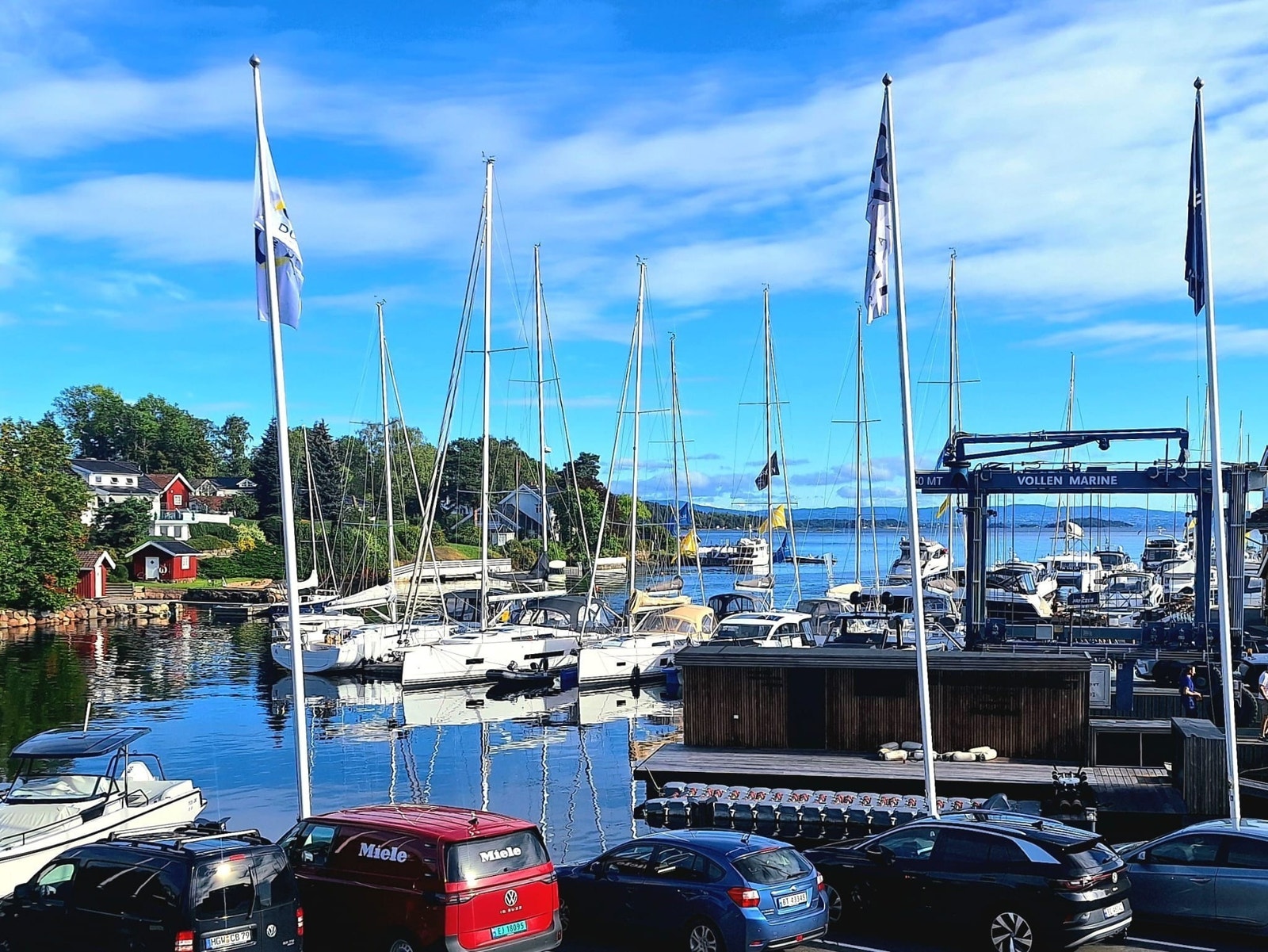 Utsikten fra kontorlandskapet Galleribilde