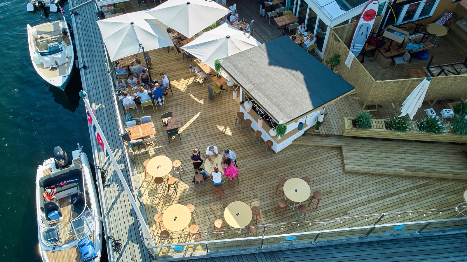 Uteservering Galleribilde