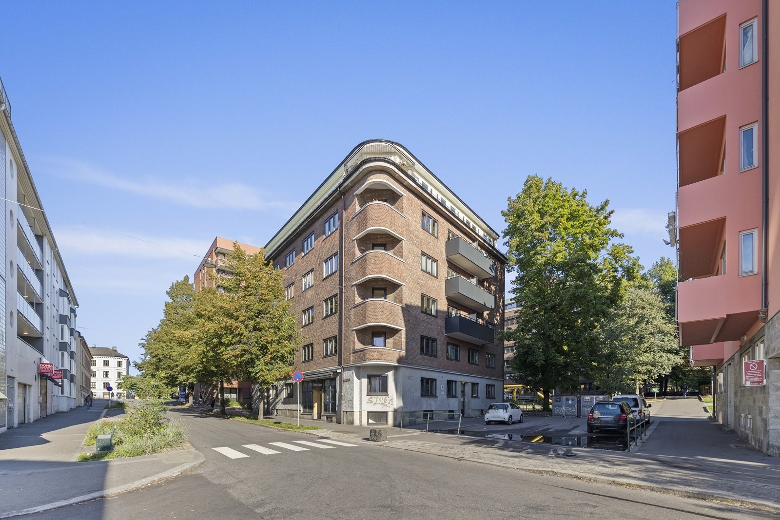 Fasade, leiligheten ligger i 4 etasje Galleribilde