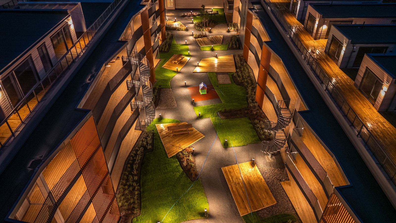 Kveldsstemning Galleribilde