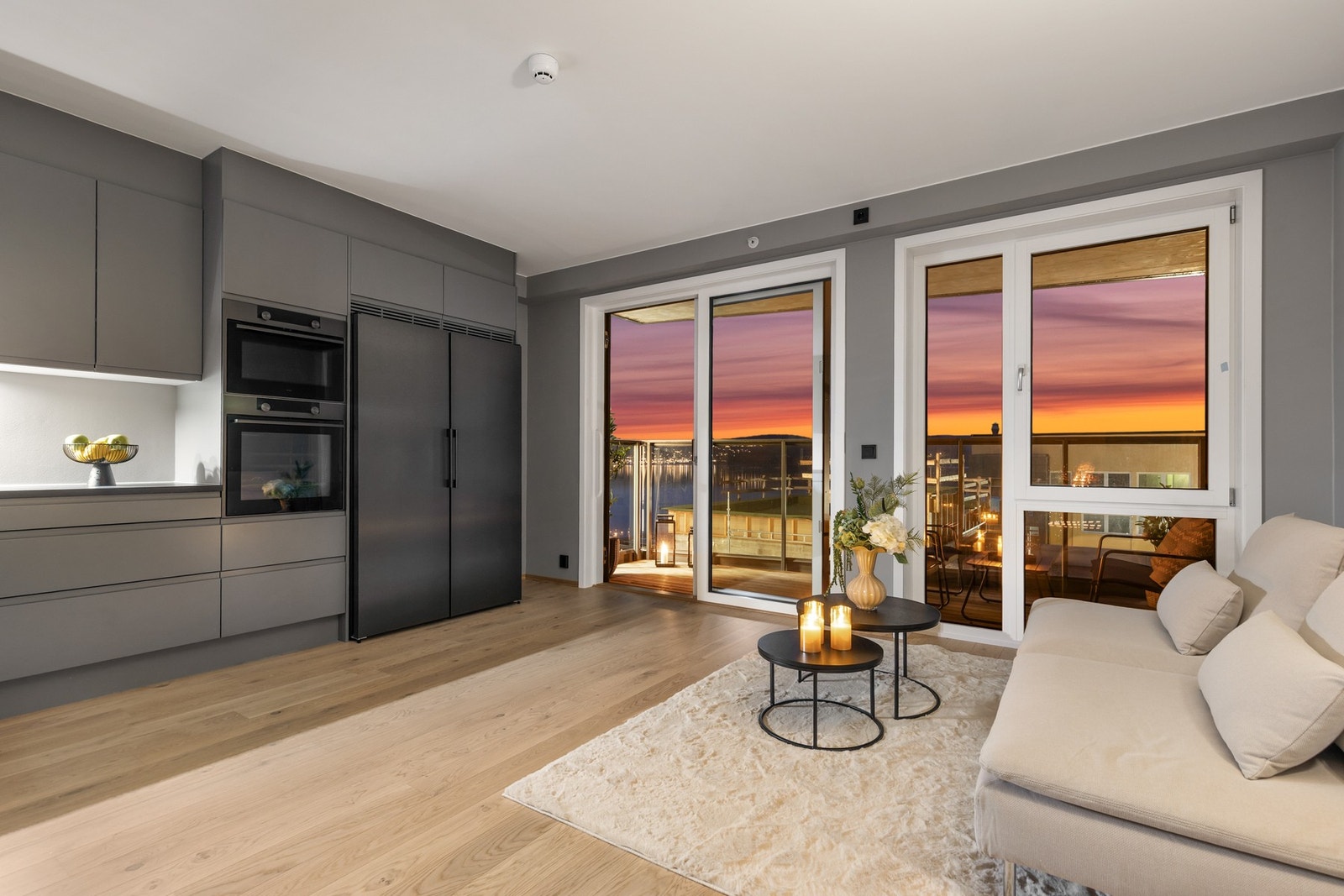 Kveldsstemning Galleribilde