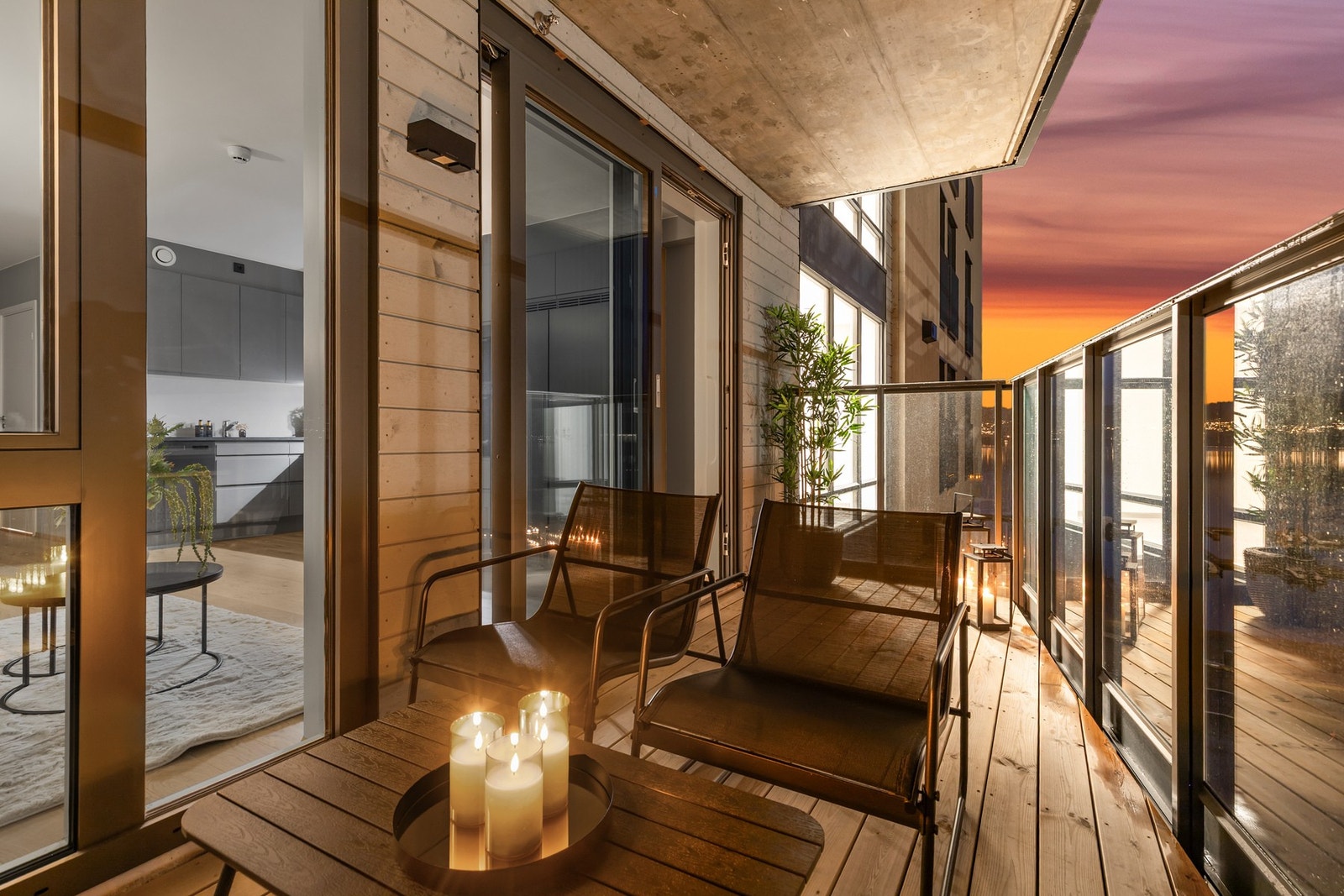 Kveldsstemning Galleribilde