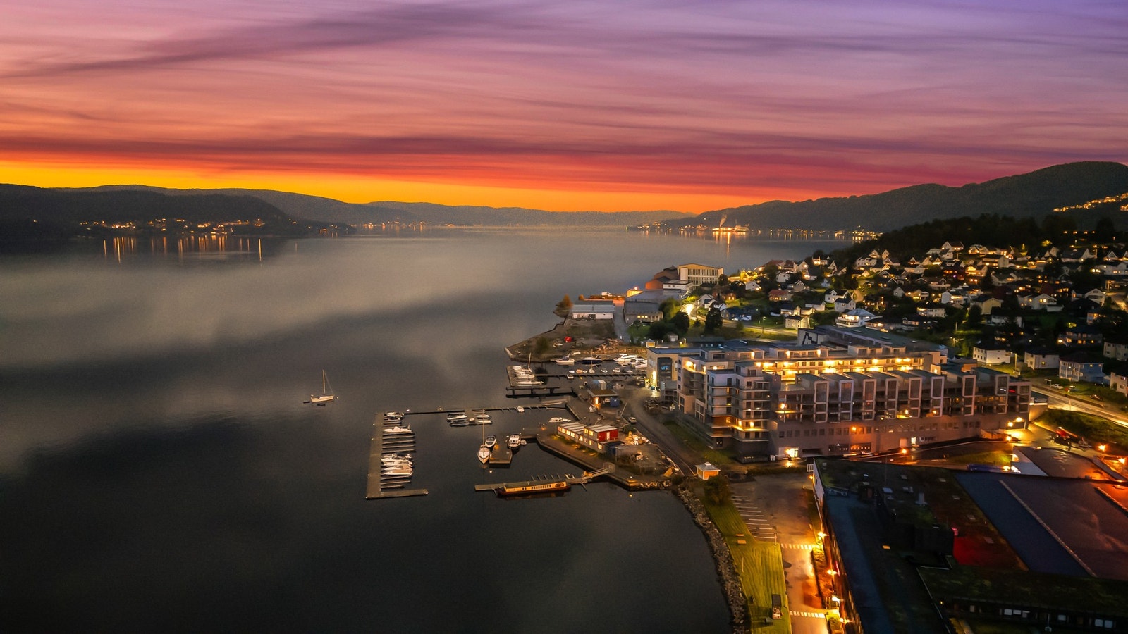 Kveldsstemning Galleribilde