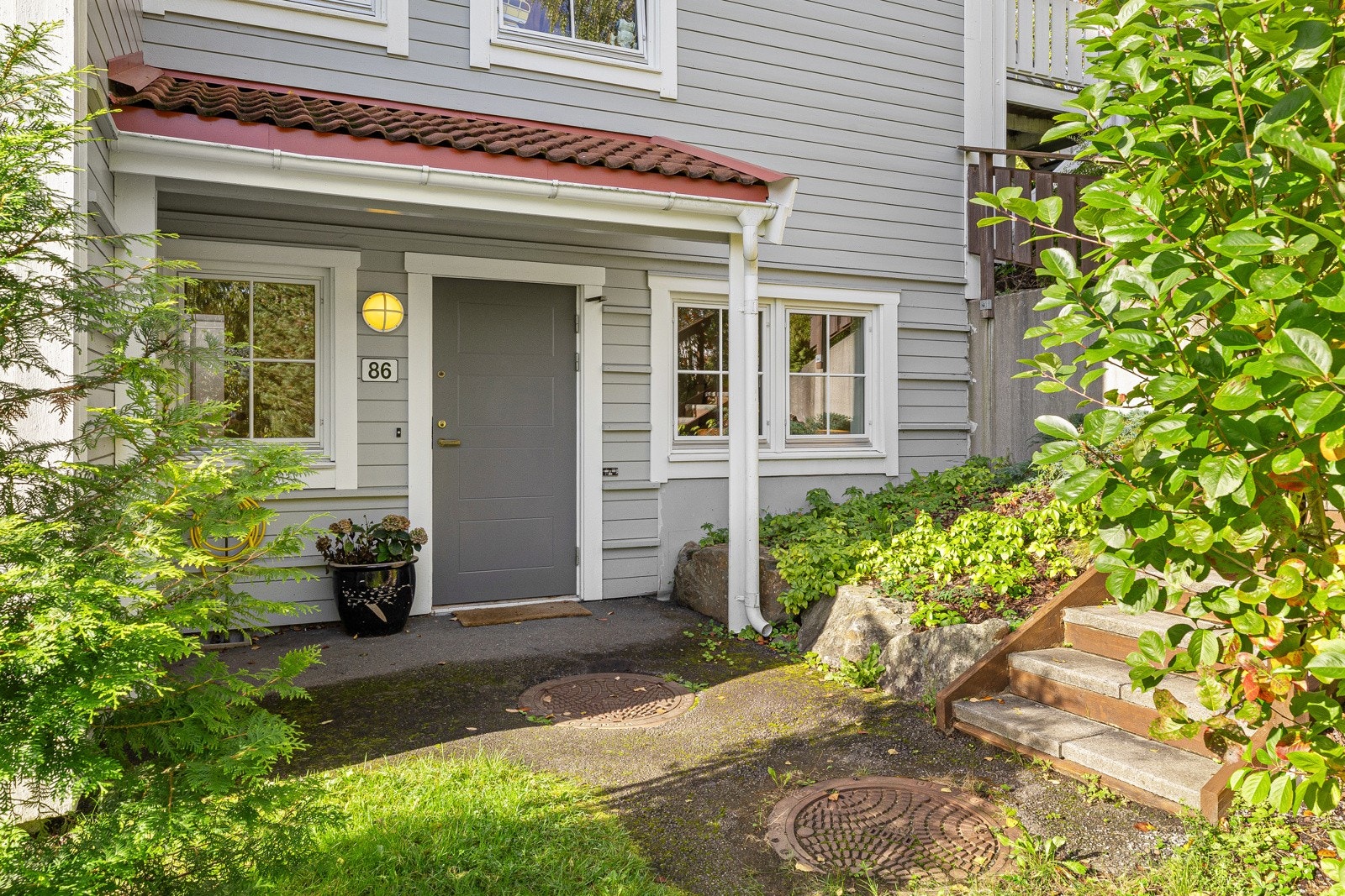 Inngangsparti Galleribilde