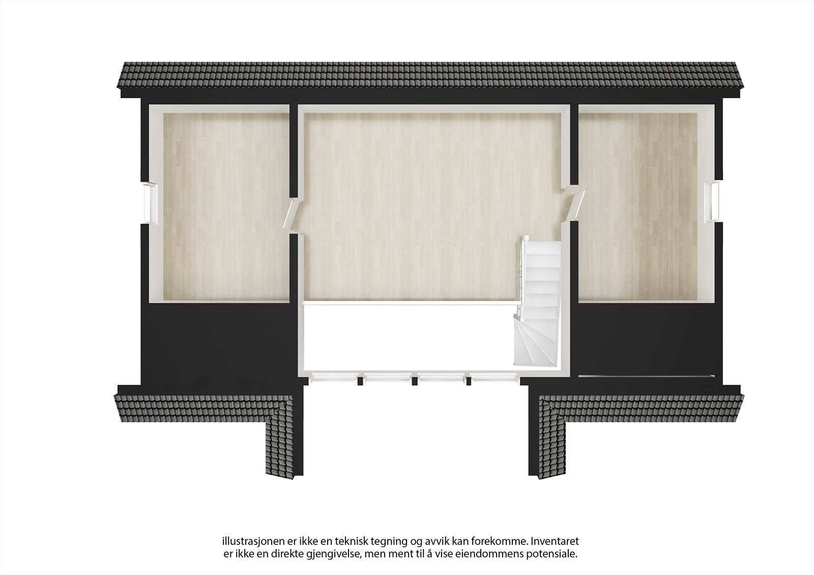 Plantegning Hems Galleribilde