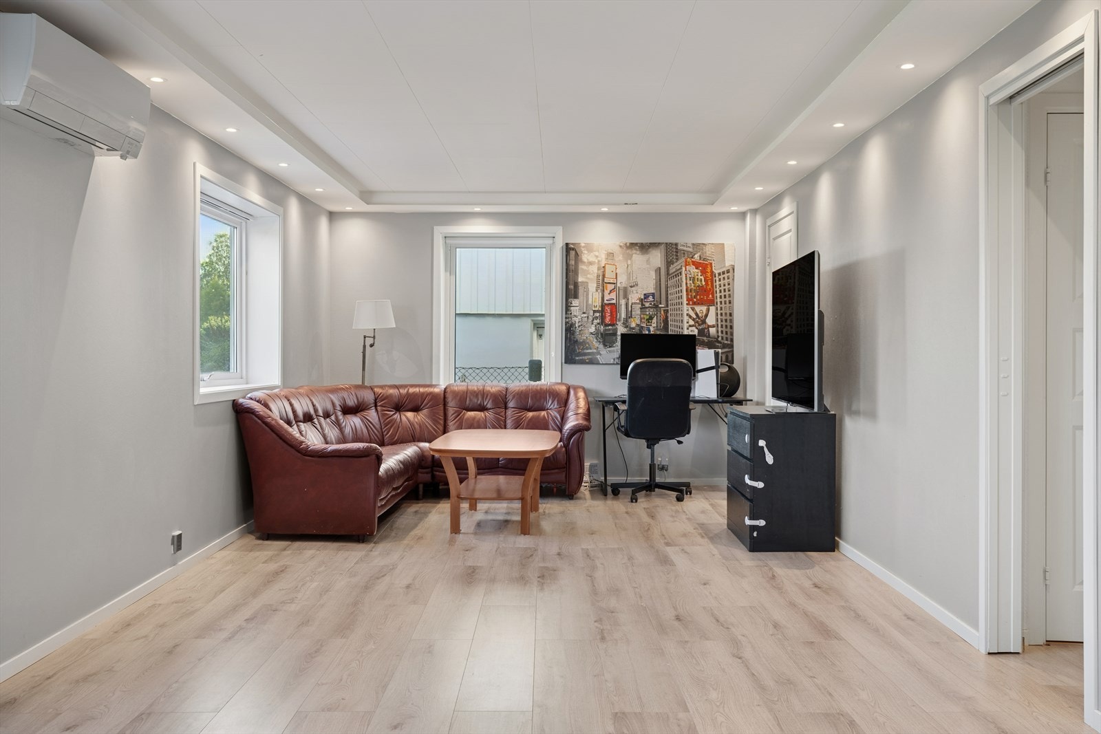 Varmepumpen varmer godt. Galleribilde