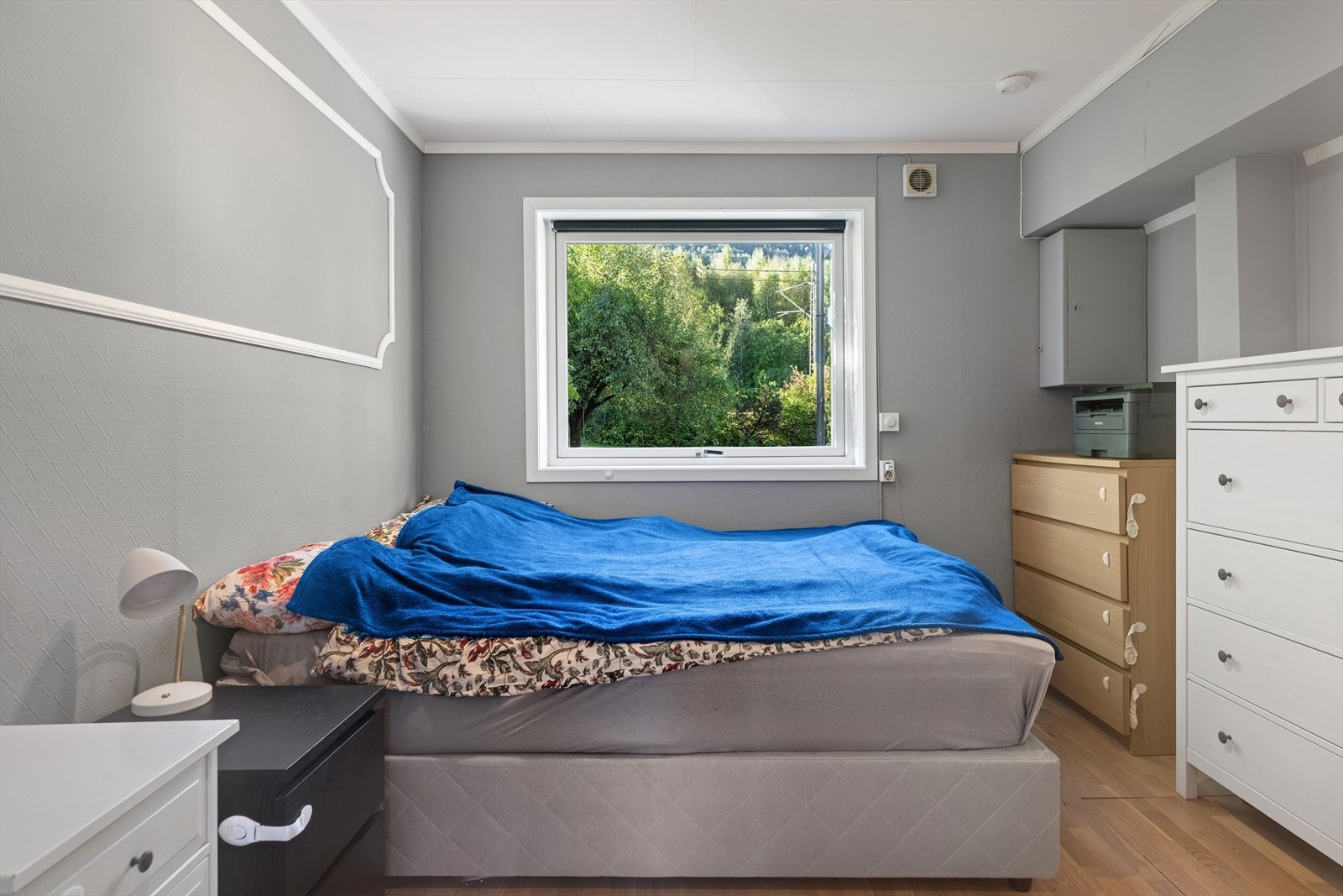 Leiligheten har tre gode soverom. Galleribilde