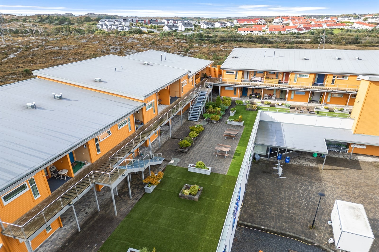 Dronefoto Galleribilde