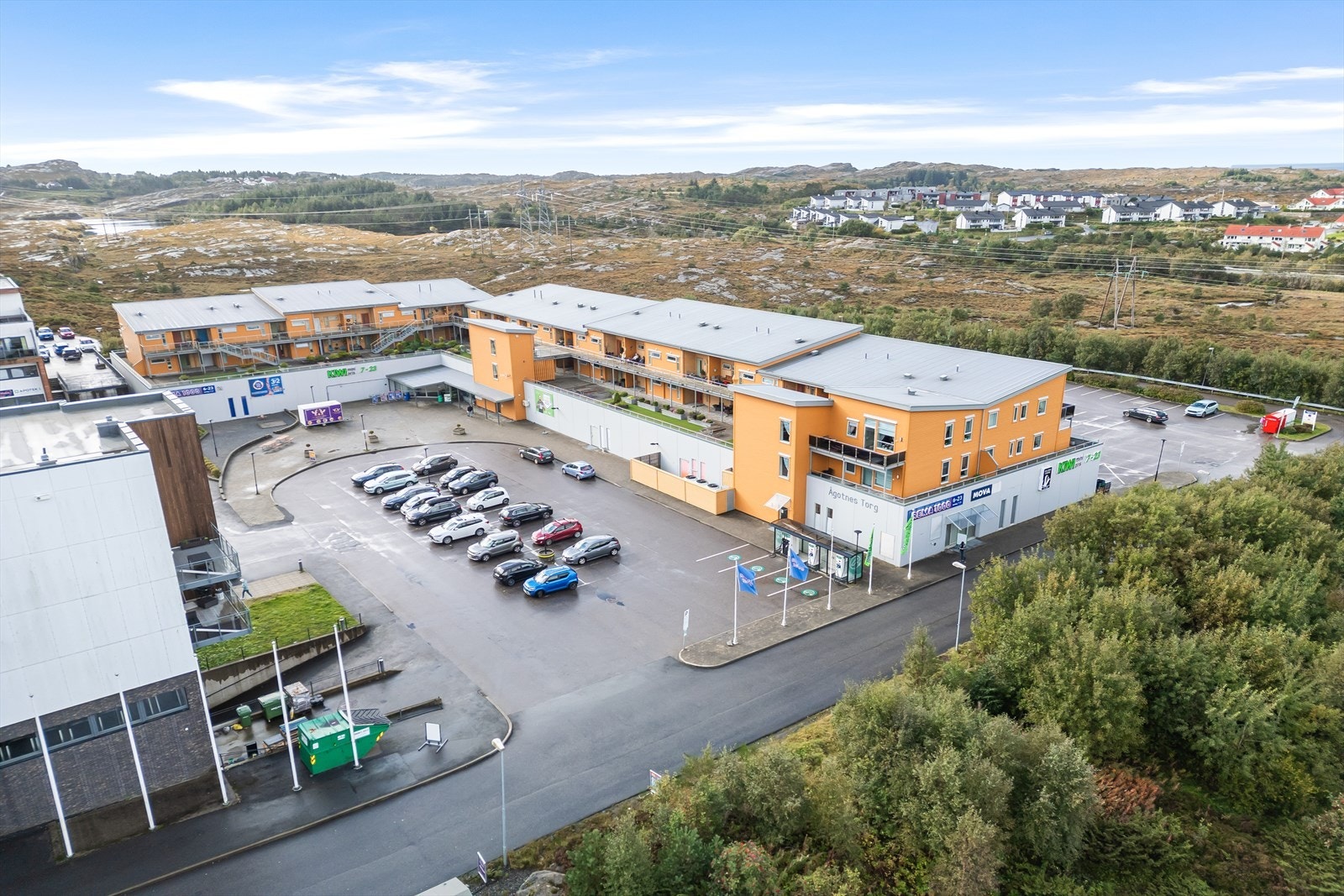 Dronefoto Galleribilde