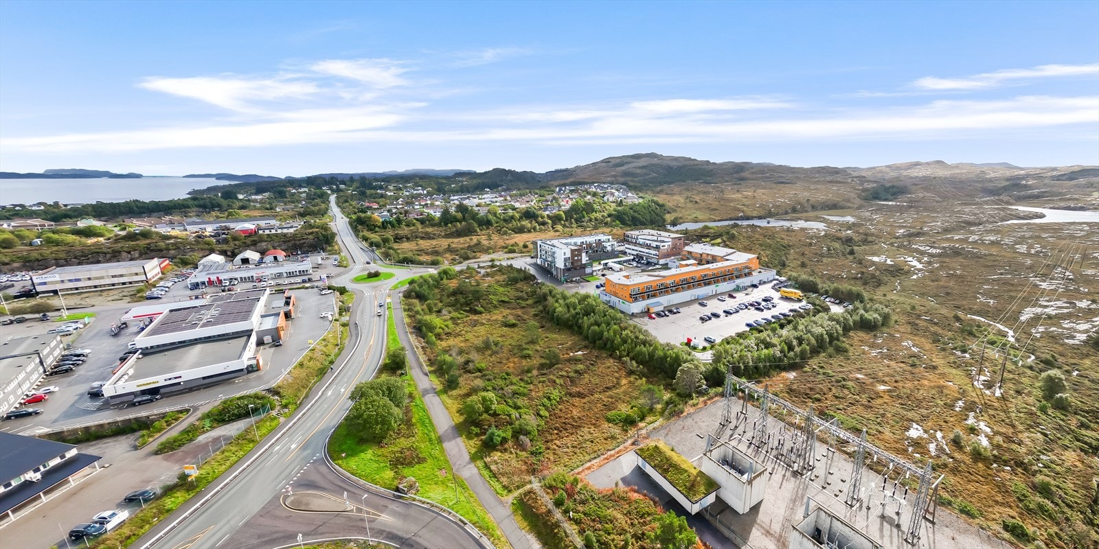 Dronefoto Galleribilde