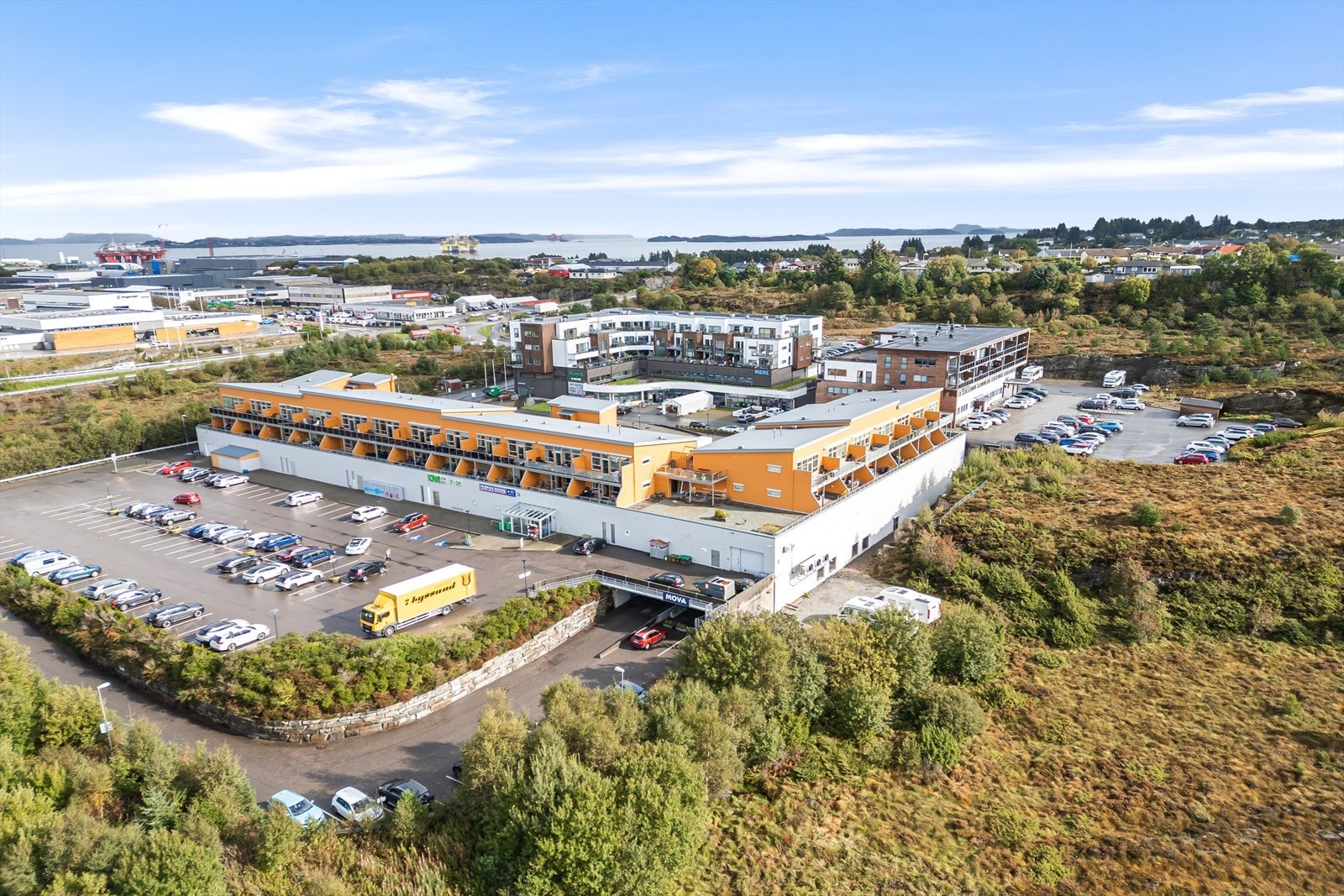 Dronefoto Galleribilde