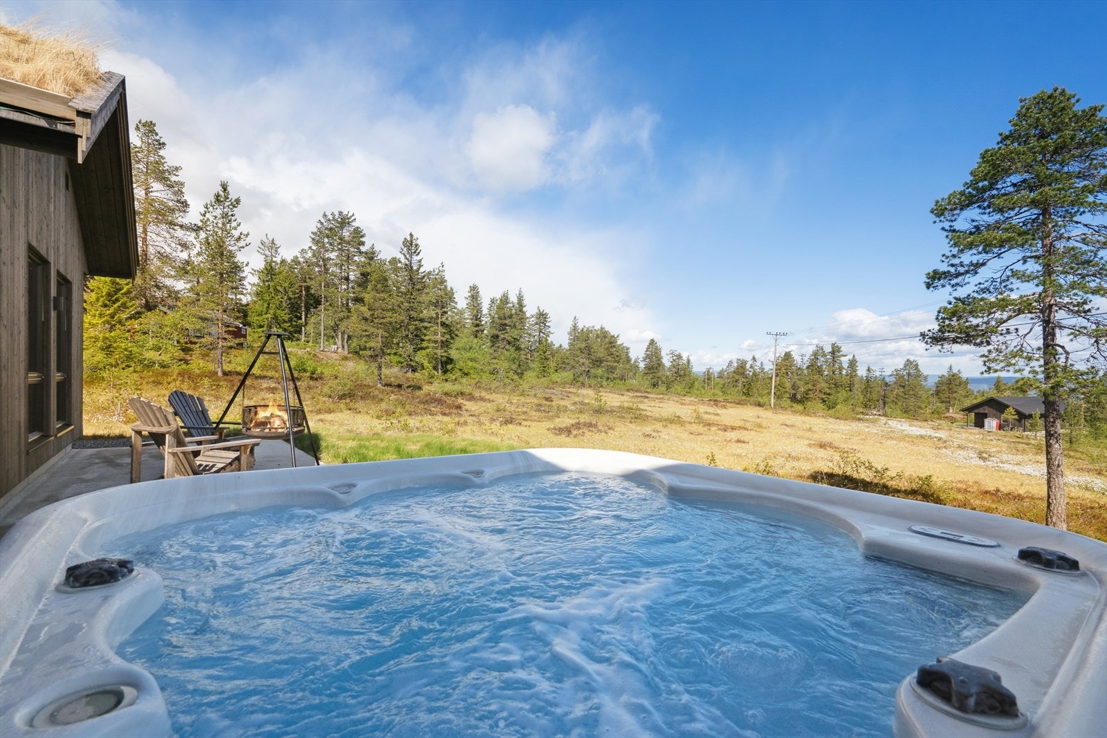 Her kan du nyte hyttelivet i ro og fred! Galleribilde