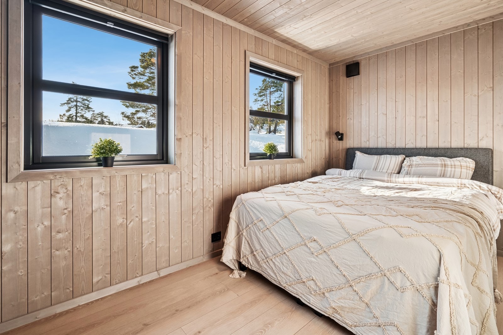 Hytta har totalt 4 gode soverom. Galleribilde