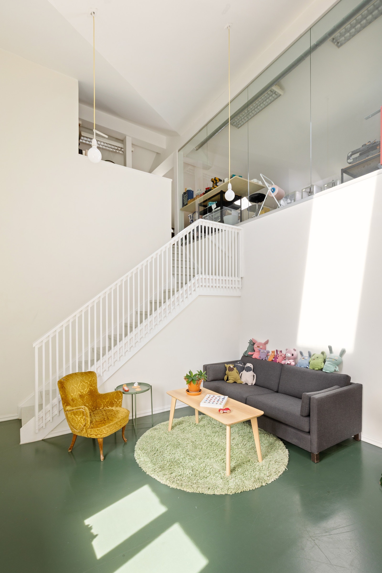 Sosial sone og kjøkken i 3. etasje Galleribilde