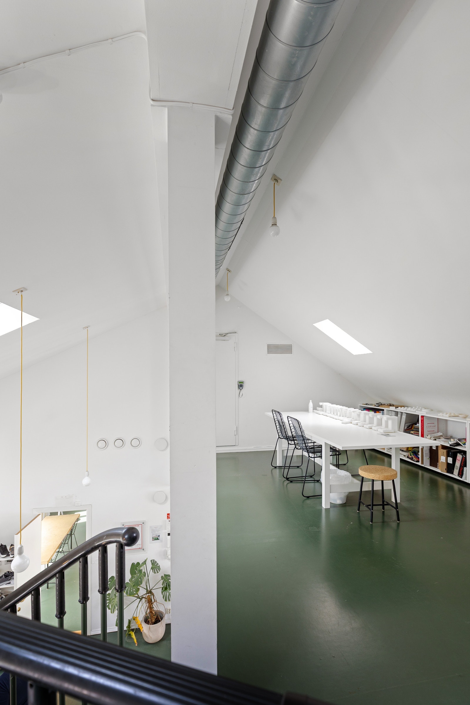 Mesanin over åpent landskap i 3. etasje Galleribilde