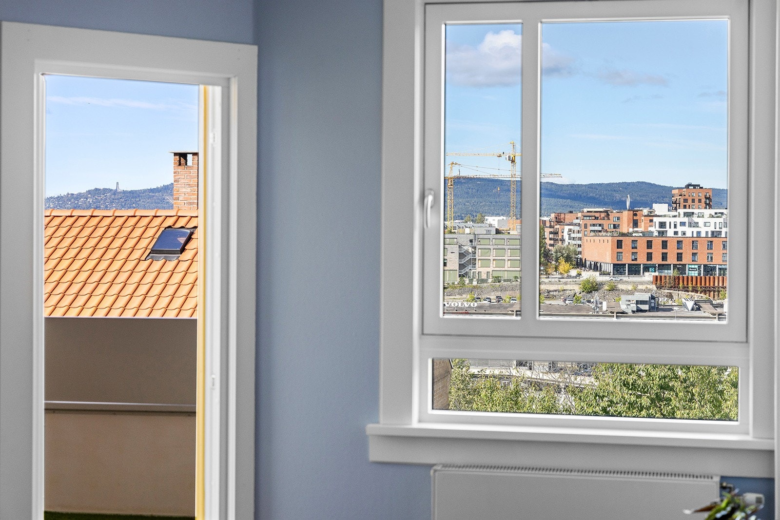 Utgang fra stuen til balkong Galleribilde