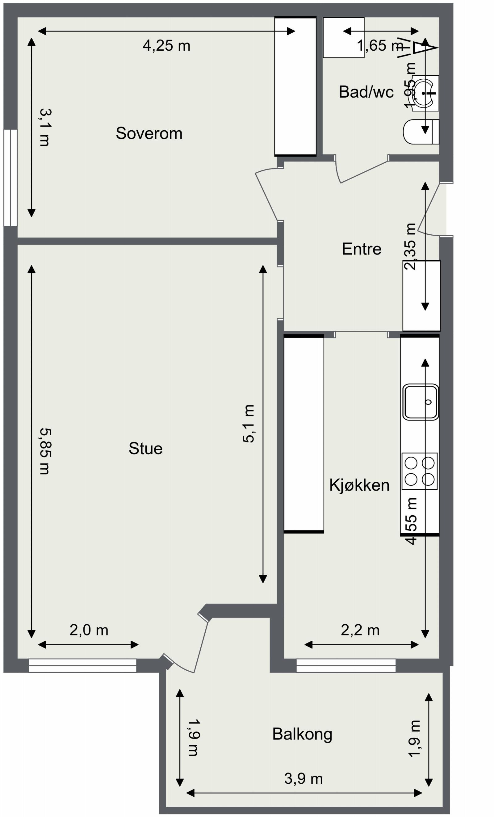 God planløsning Galleribilde