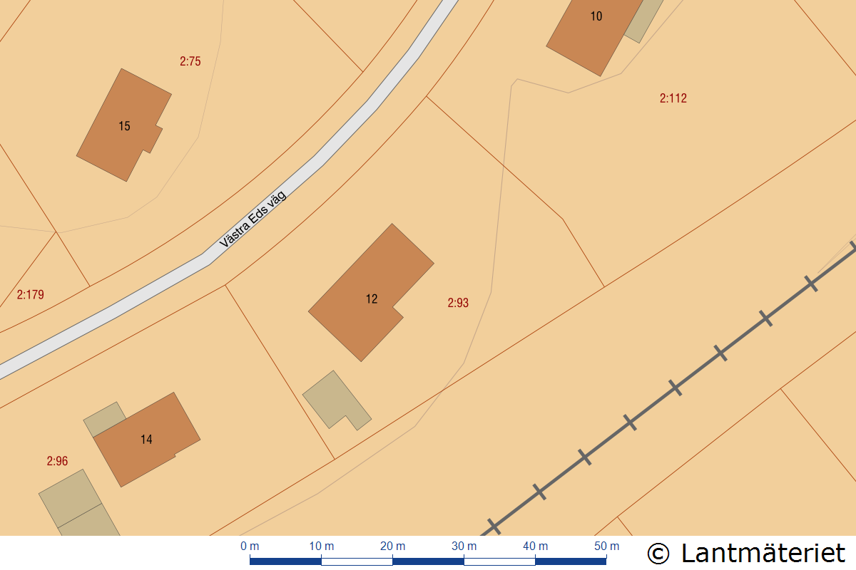 Tomtkarta. Galleribilde