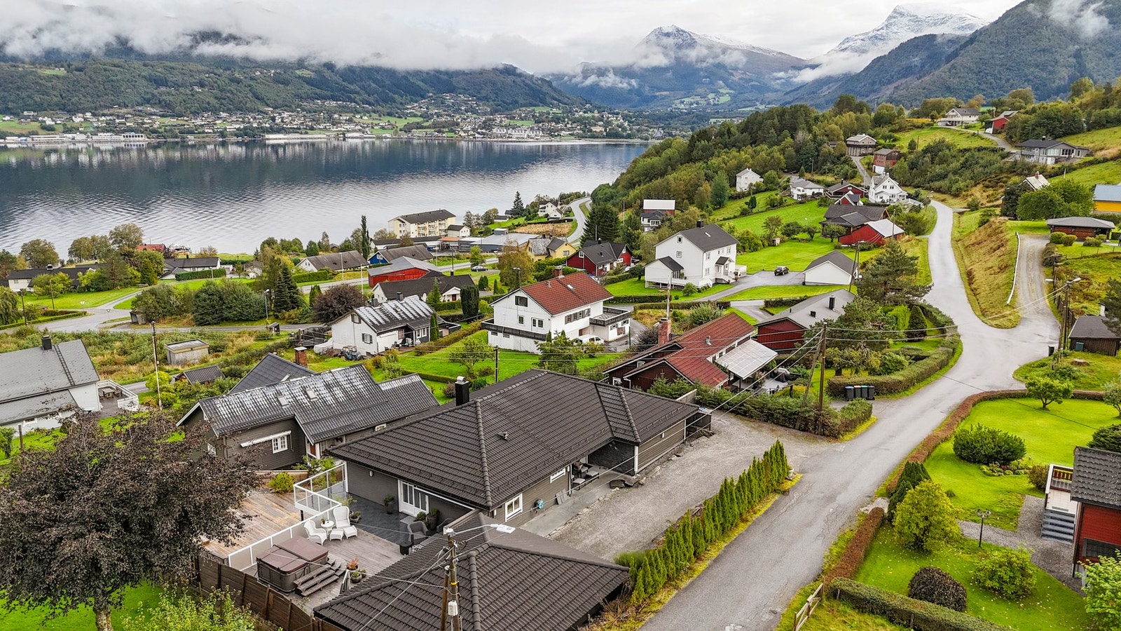 Dronefoto. Galleribilde