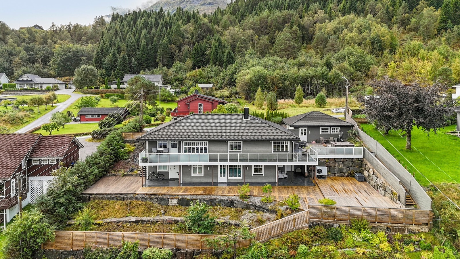 Dronefoto. Galleribilde