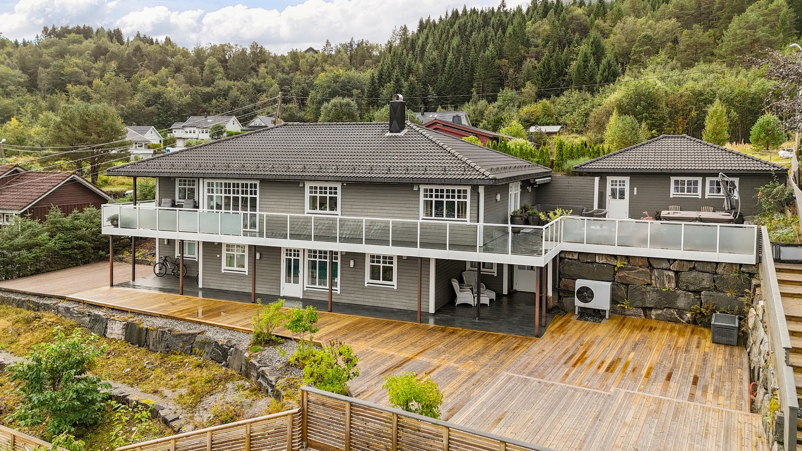 Dronefoto. Galleribilde