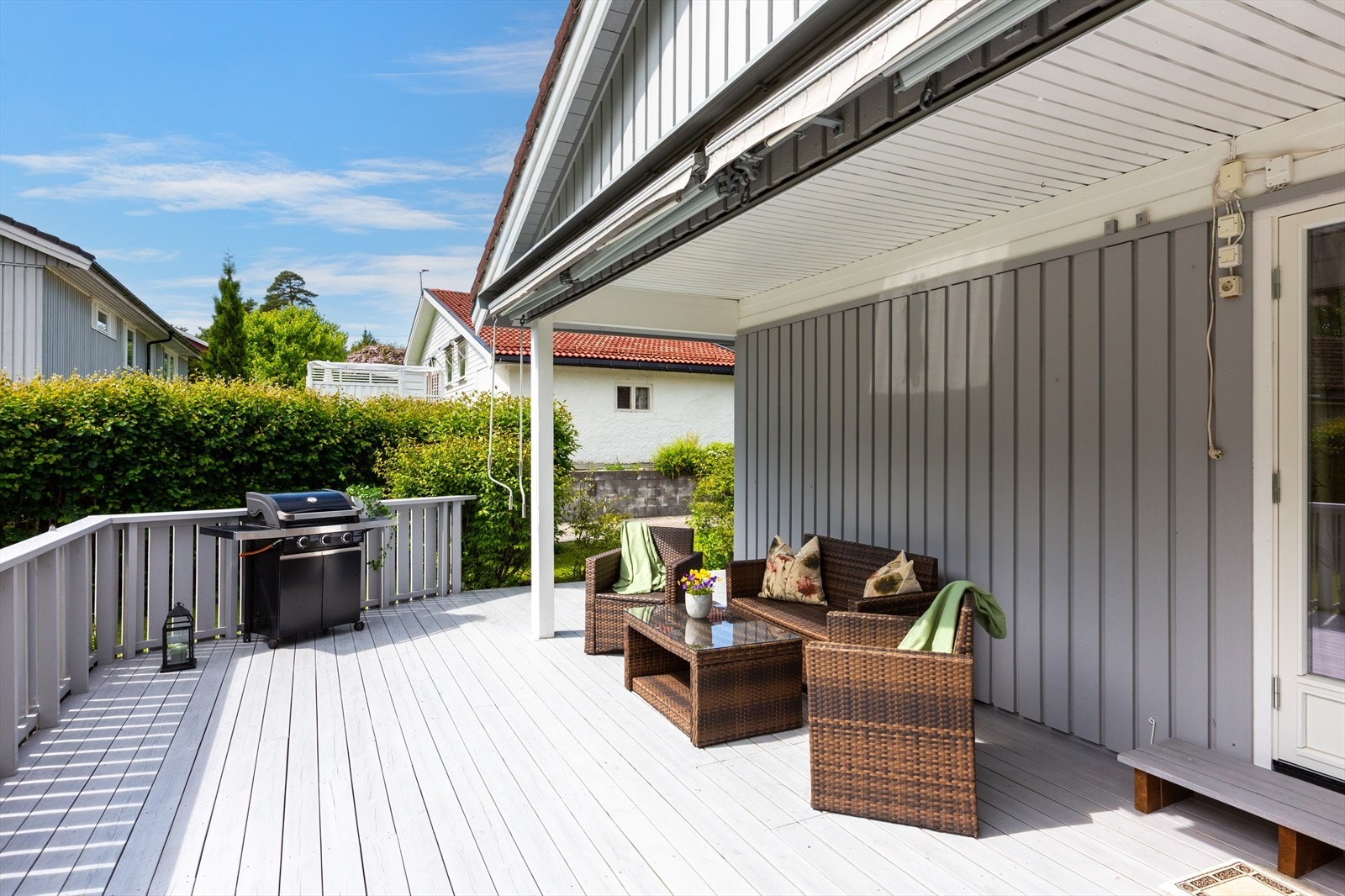 Elektrisk markise Galleribilde