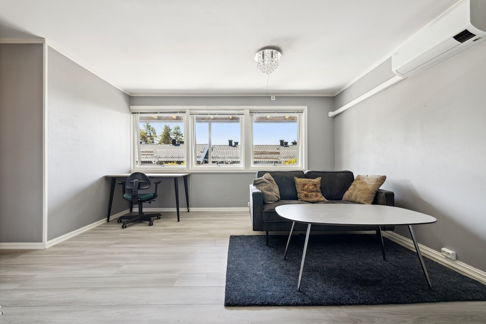 Stuen er lett å møblere Galleribilde