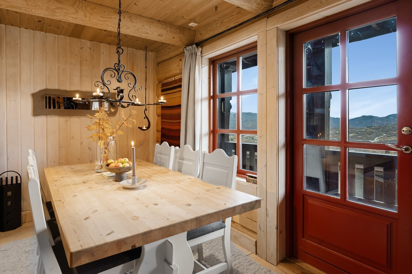 Store vindusflater mot den flotte utsikten Galleribilde