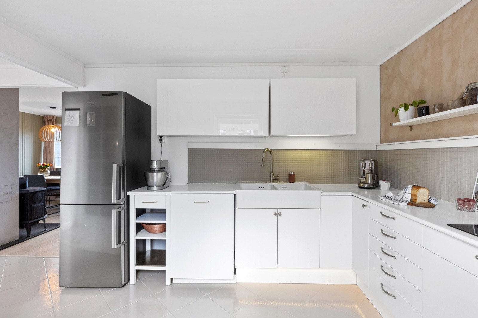 Kjøkkenet ble fornyet i 2020-2024 Galleribilde