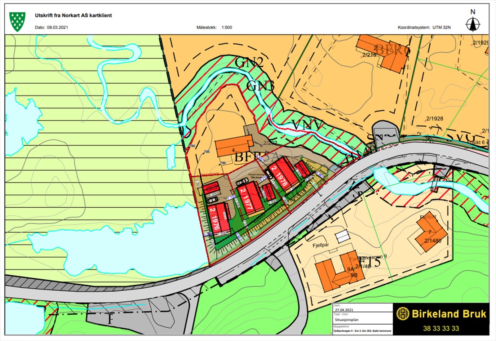 Situasjonskart Galleribilde