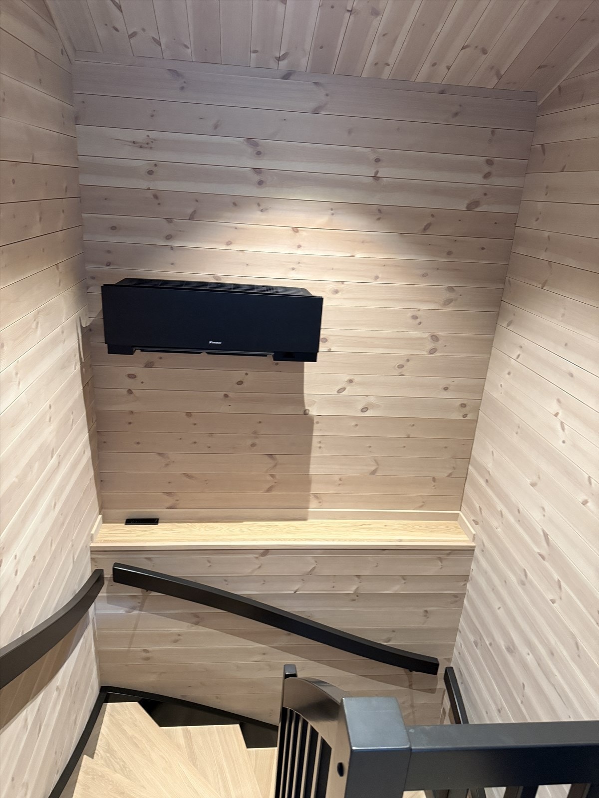 Nylig innstalert varmepumpe. Galleribilde