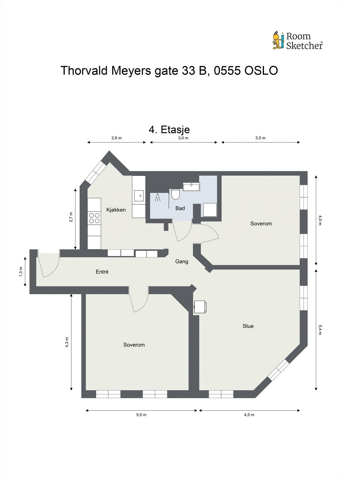 Gjennomtenkt planløsning Galleribilde
