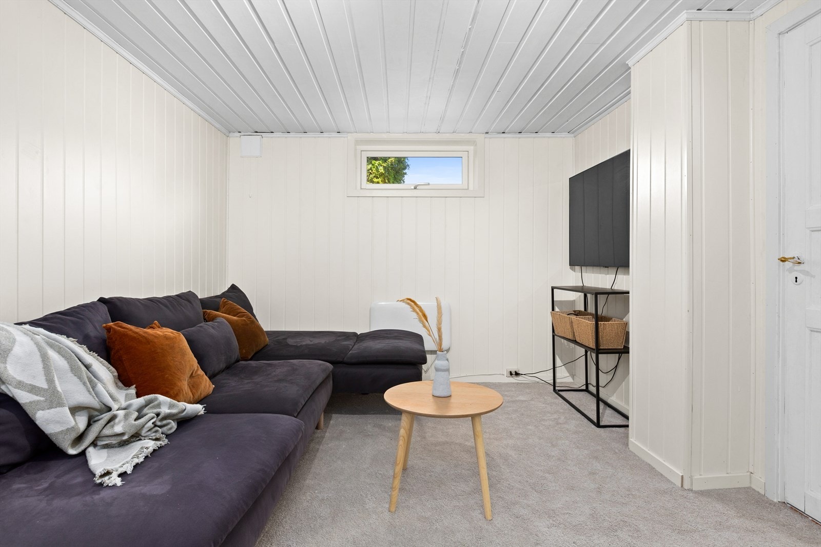 Rom innredet som stue Galleribilde