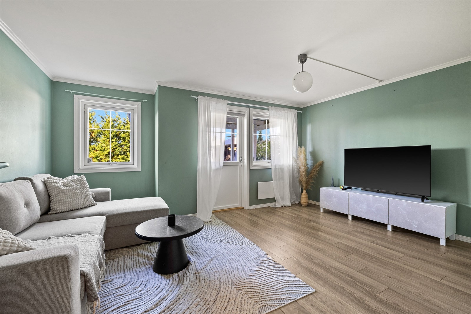 Tv-stuen er et flott tilskudd til boligen. Galleribilde