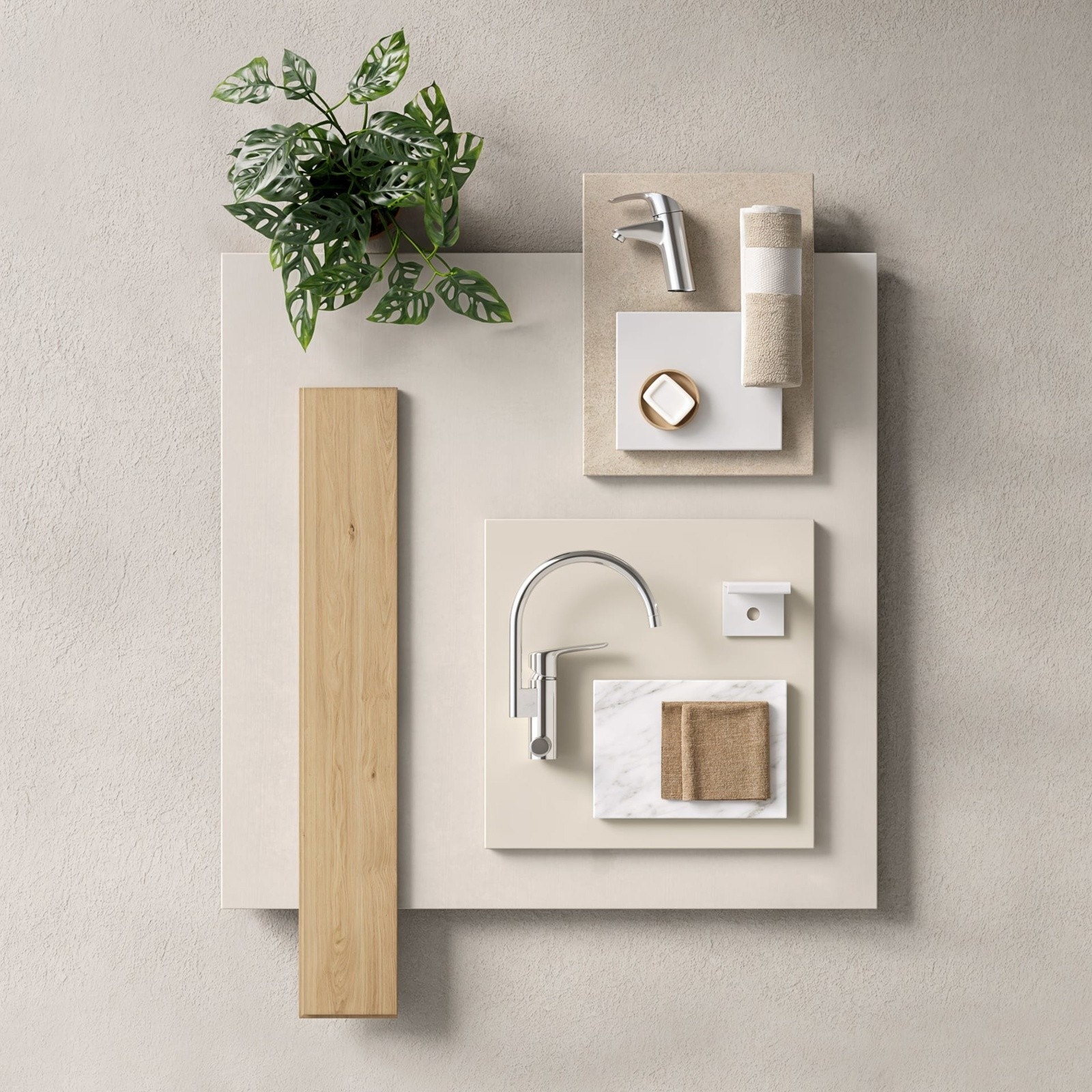 Inspo til leilighetene. Illustrasjon avvik kan forekomme. Galleribilde