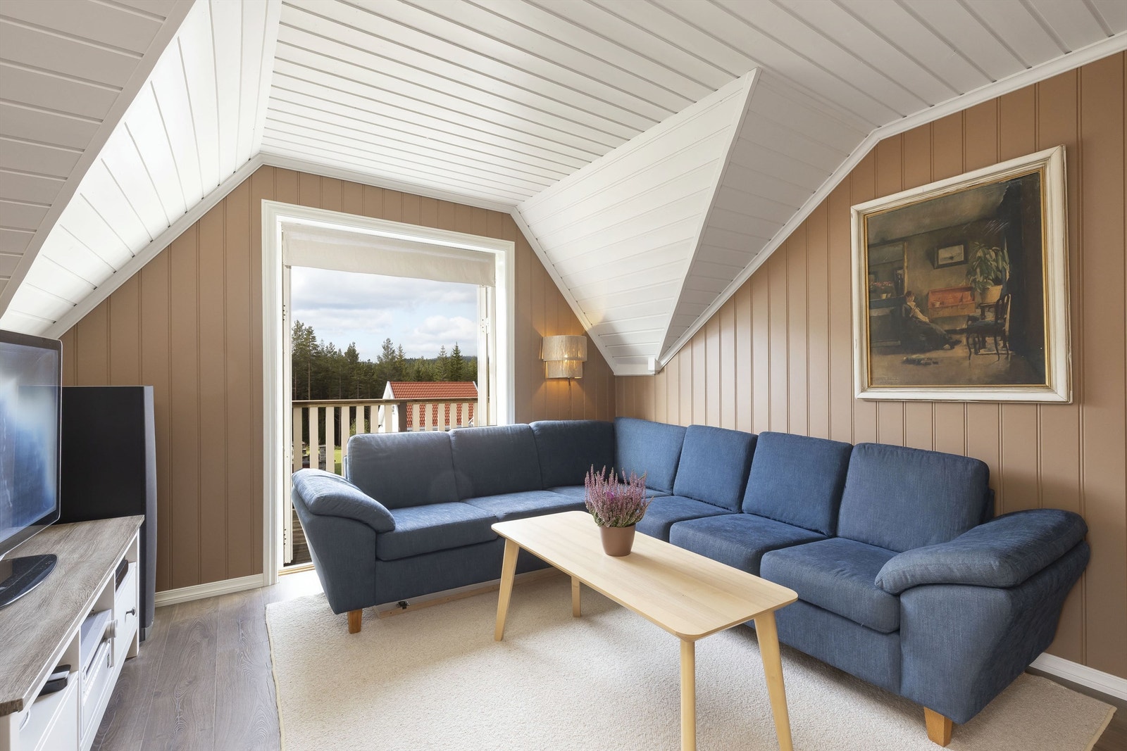 Loftstue Galleribilde