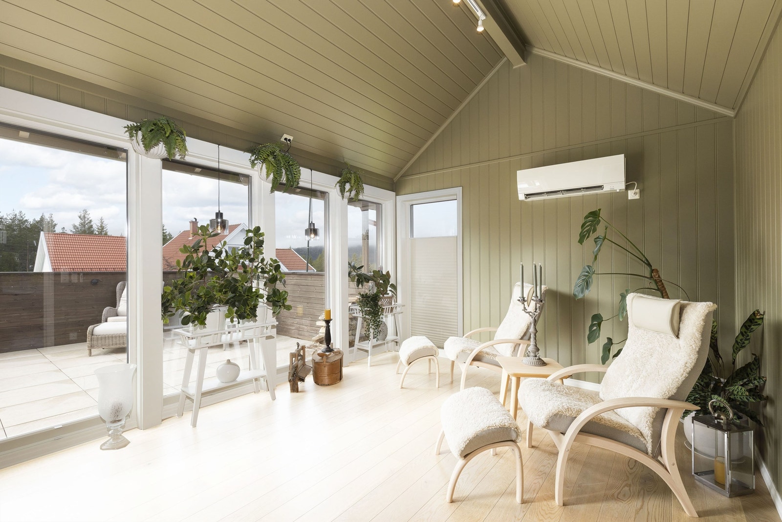 Fin vinterhage tilbygget 2014 Galleribilde