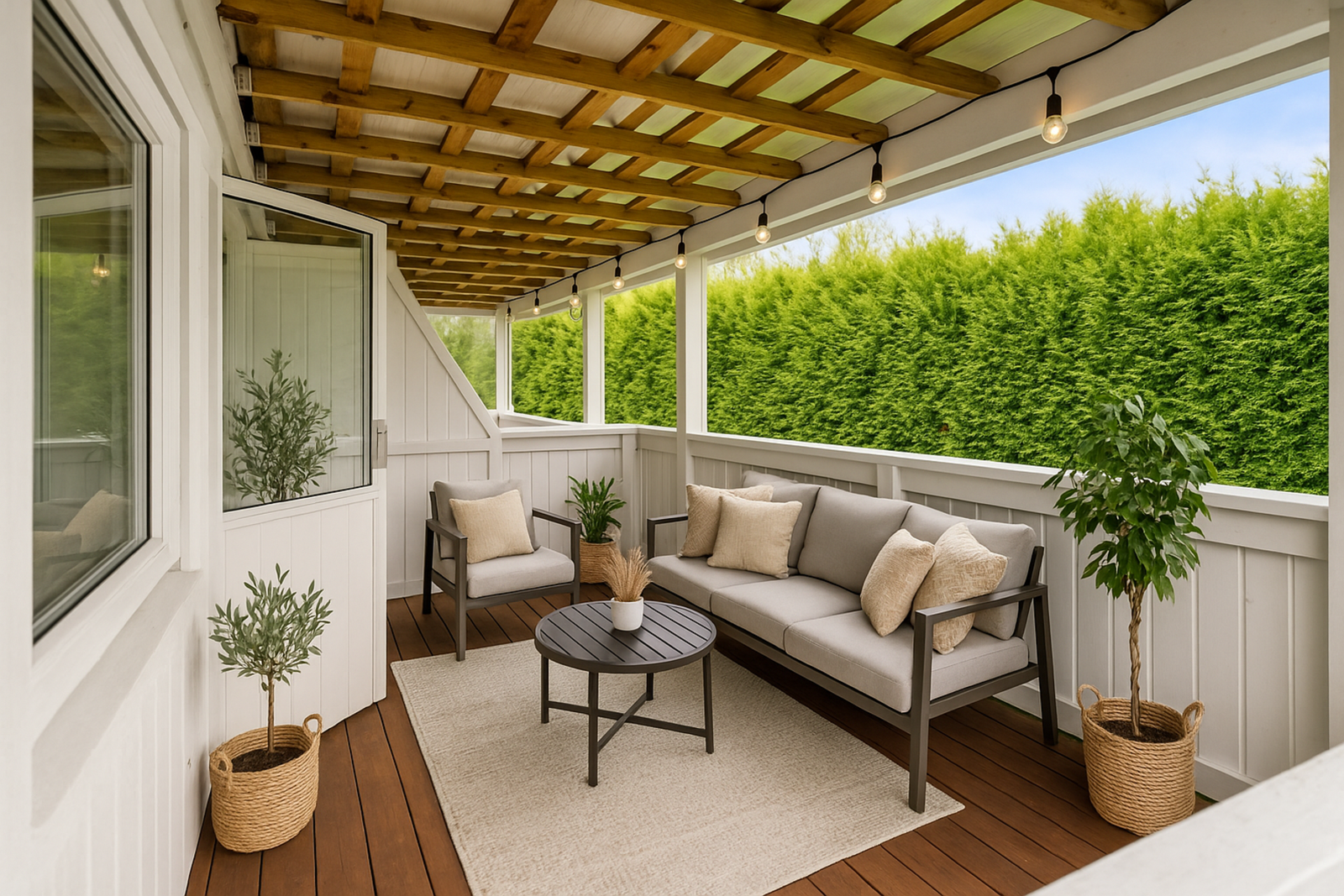 Bildet er digitalt møblert for å illustrere muligheter for møblering og innredning. Boligen selges som den fremstår på visning. Galleribilde