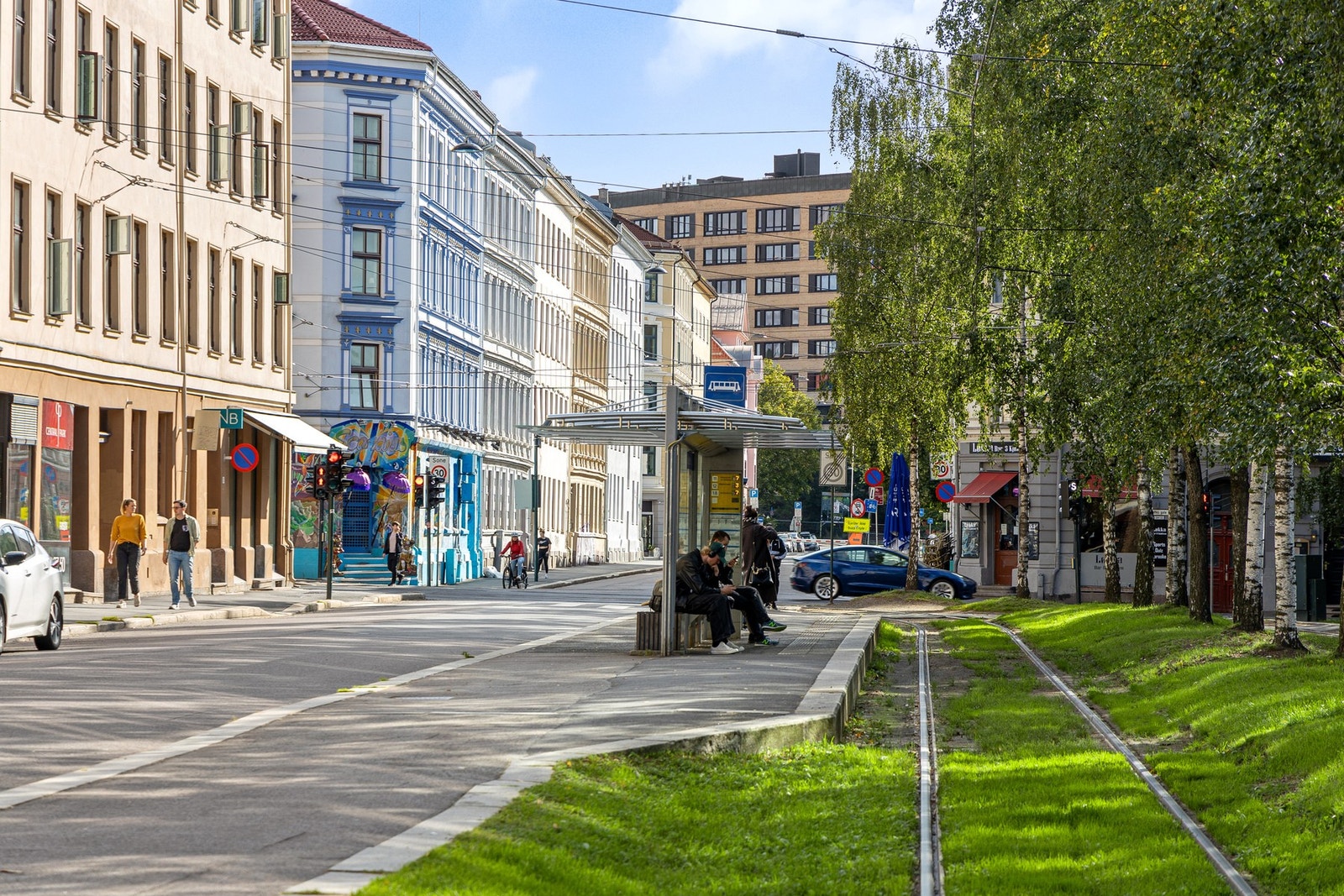 Det upåklagelige kollektivtilbudet i nærområdet gjør også at du enkelt kan forflytte deg rundt i byen Galleribilde