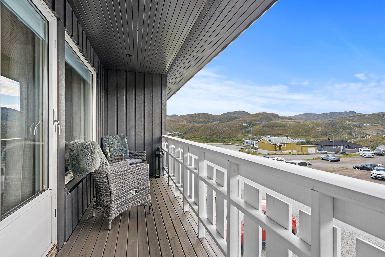 Overbygget balkong Galleribilde