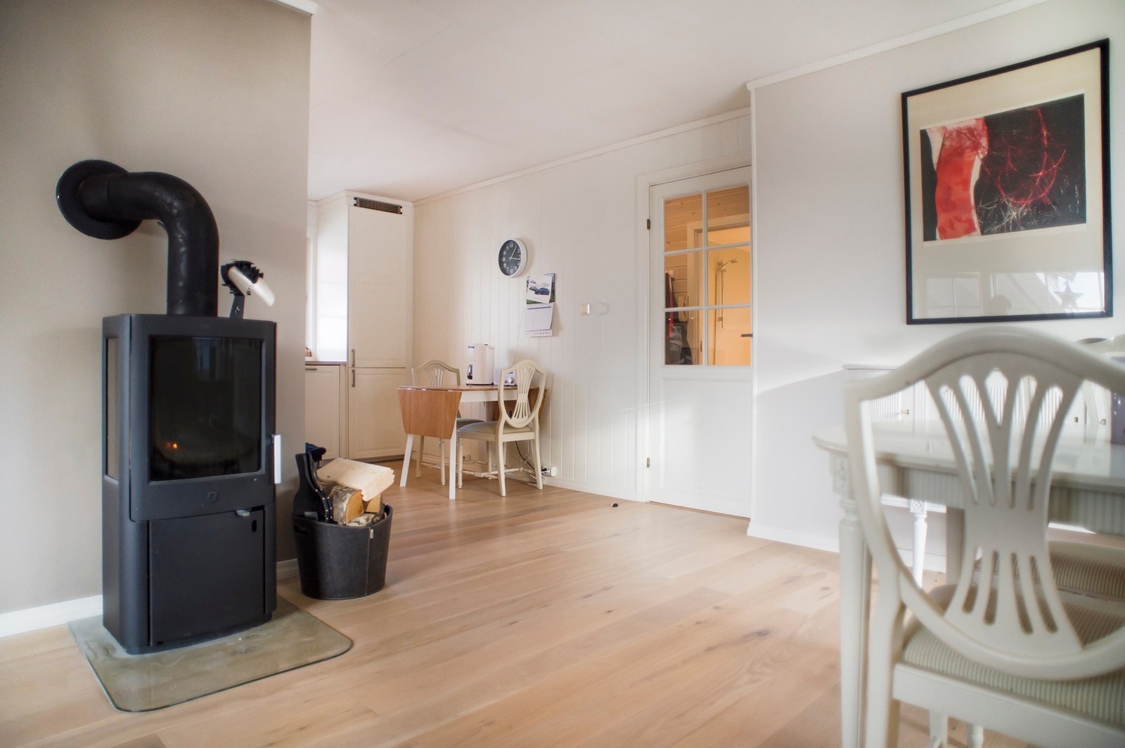 Peis som varmer godt på kalde vinterdager. Galleribilde