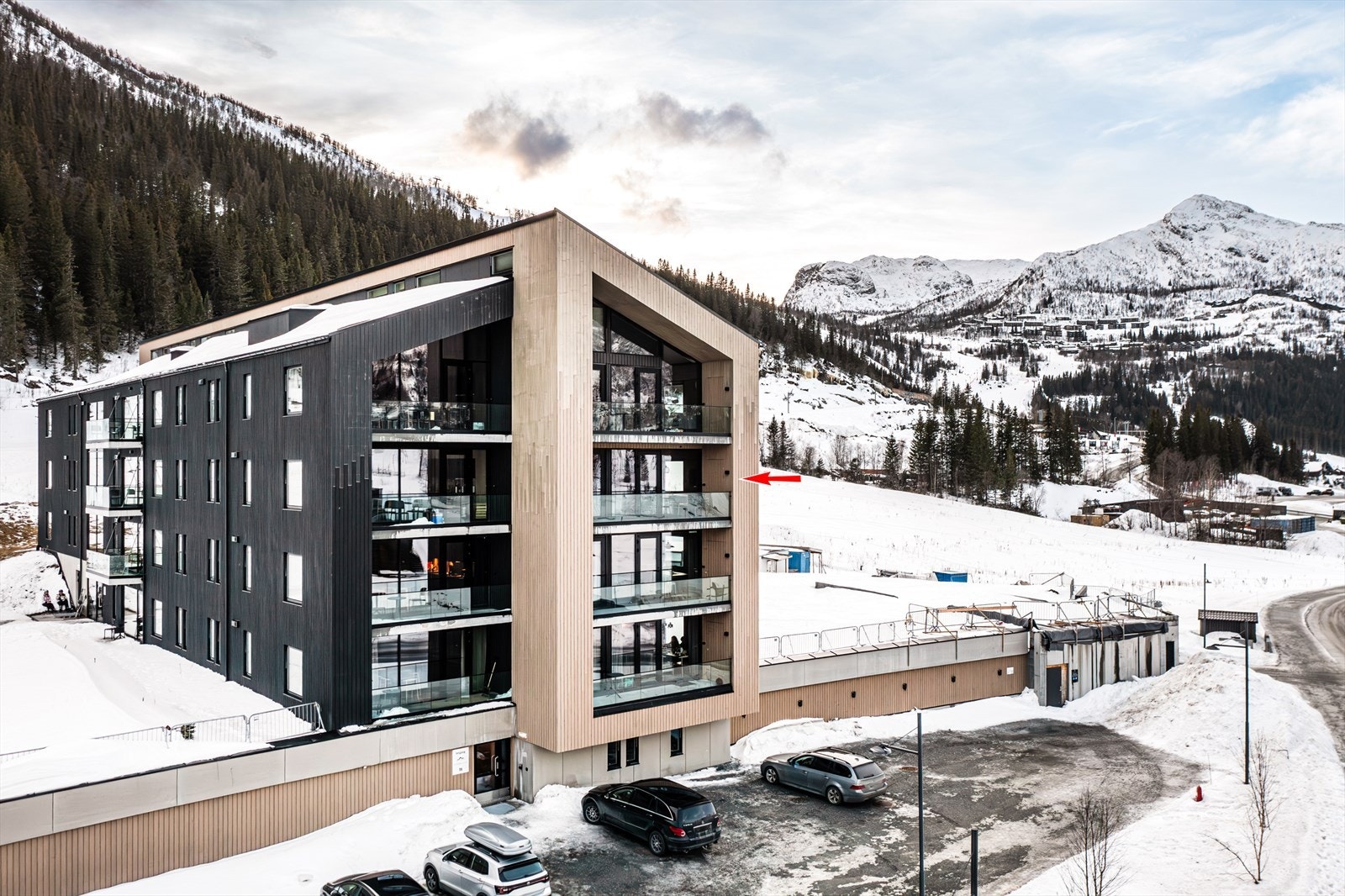 Beliggende midt i opplevelsene i Hemsedal skisenter. Galleribilde