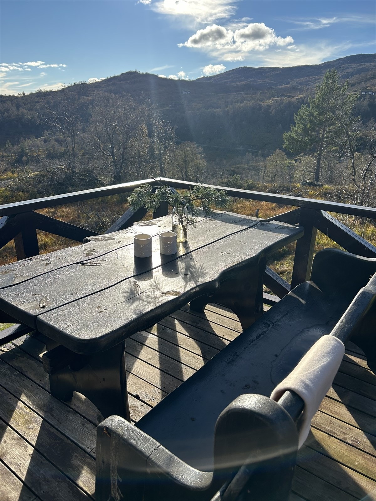 Sittegruppe terrasse Galleribilde