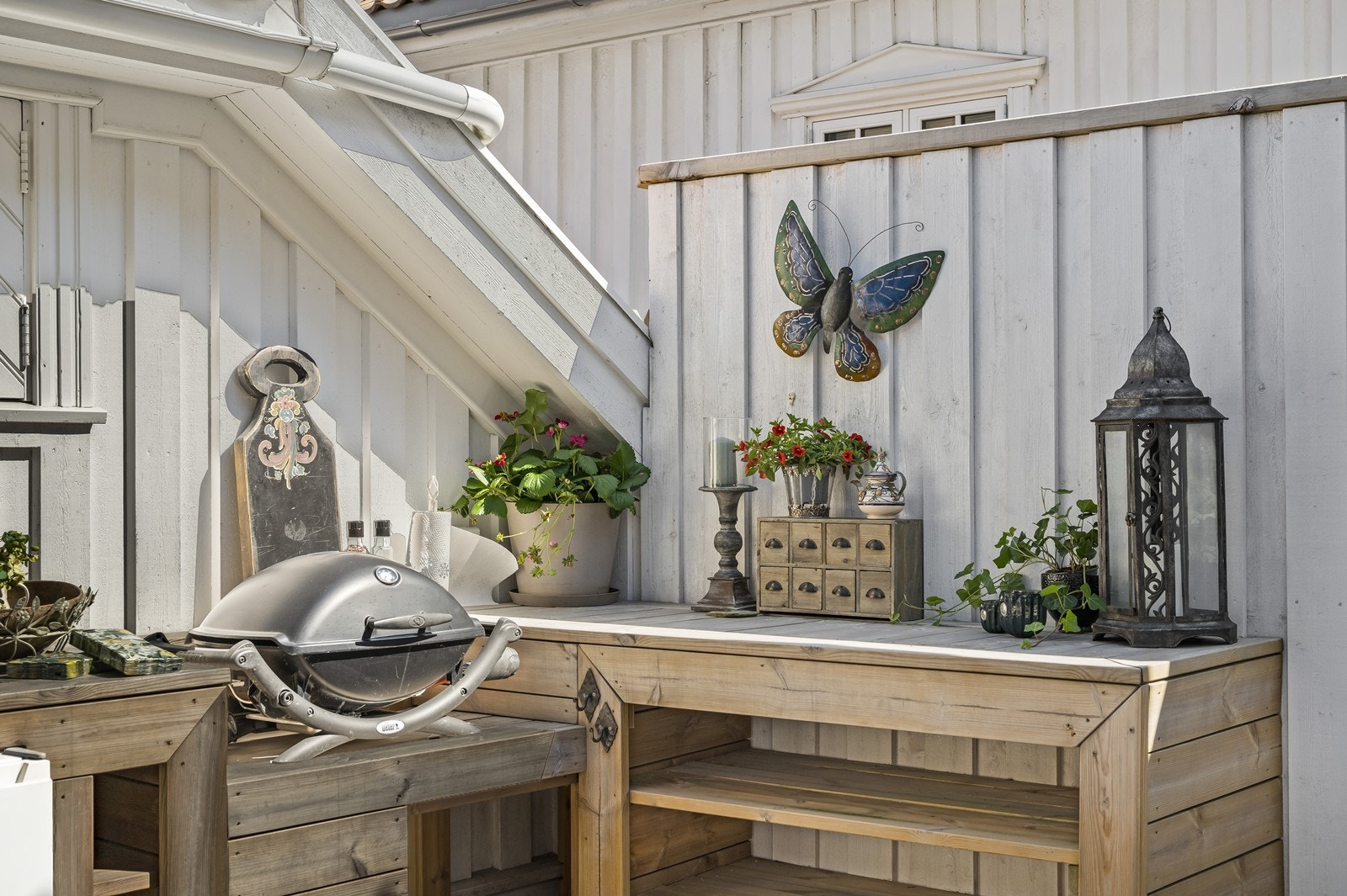 Tilrettelagt til utekjøkken Galleribilde